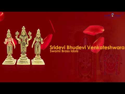Sridevi Bhudevi Vyaktesha Brass Idols video