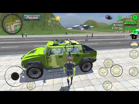 Rope Frog Ninja Hero - Strange Gangster Vegas | Amazing Vice Spider Vegas Rope Hero Gameplay #16