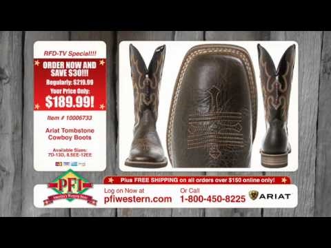 Ariat Mens Tombstone Cowboy Boots