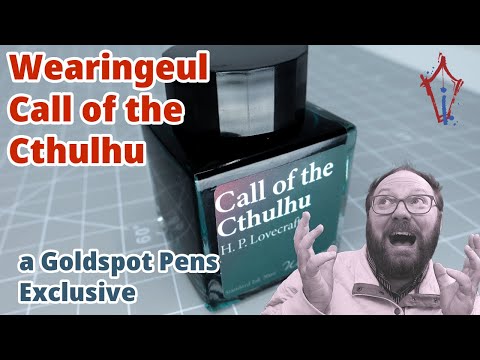 (GIVEAWAY!) Watch out for the Dragon Squid: Wearingeul x Goldspot Pens Presents: Call of the Cthulhu