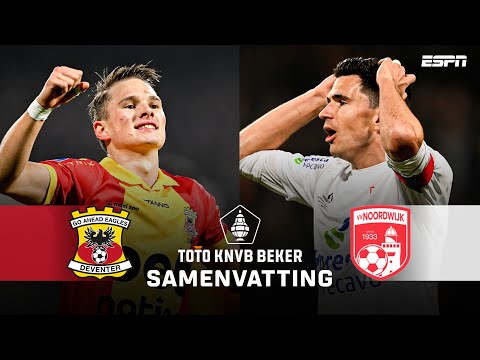 💥 Ruben Marbus GOUDEN WISSEL voor NOORDWIJK 🔄 | Samenvatting Go Ahead Eagles - VV Noordwijk