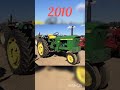Evolution Of JOHN DEERE Tractor 1950 2024 Trending Tractor Views Subscribe Viral Cars