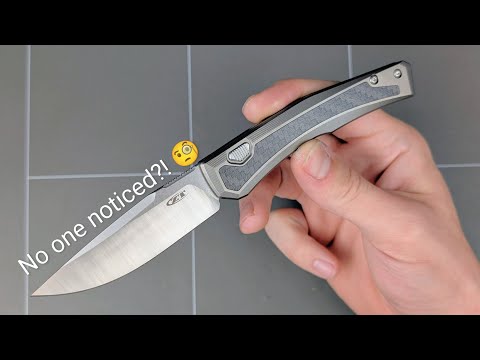 Why has no one mentioned this??? | Zero Tolerance 0556 #knifecollecting #edc #knifereview