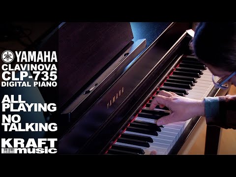 Yamaha Clavinova CLP-735 - All Playing, No Talking with Scott Currier