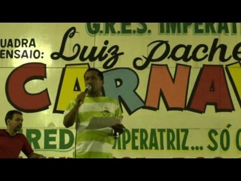 Domingo 12/10/08 - Anúncio dos sambas finalistas