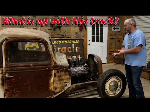 37 Ford Pickup project introduction. Hot Rod, Rat Rod, Y-block, Flathead, Rusty, How to build it?