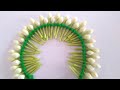 How To Make Bridal Flower Veni Different And Easy Method Gajra Nandhiyavattai Flower Veni