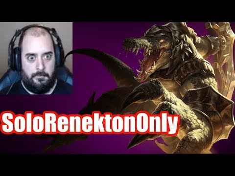 SoloRenektonOnly | RENEKTON vs TRUNDLE | RENEKTON Top | RENEKTON Gameplay | Patch 8.13