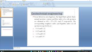 Geotechnical engineering : Consistency / Atterberg's limits