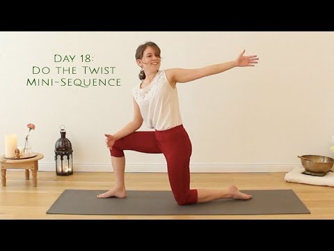 Yoga Advent Calendar - Day 18