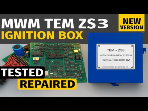 TEM ZS3 Ignition Module Repair | Deutz MWM 1232 0993 KZ Circuit Test (New Version)