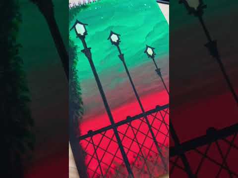 shine your own light  follow your own path #painting #shorts #paintingforbeginner