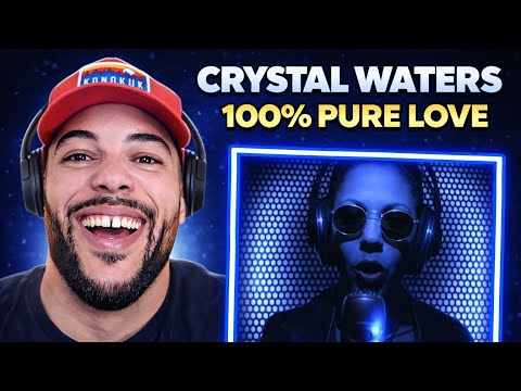 BANGER!| FIRST TIME HEARING Crystal Waters - 100% Pure Love REACTION