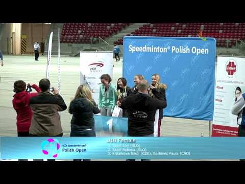 ICO Crossminton Polish Open 2016 - U18 Female results