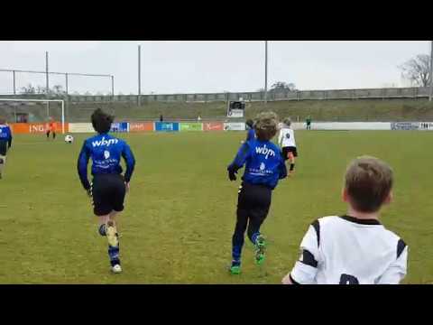 KMD-JO13-1 vs Blauw-Zwart JO13-1, 2e helft 24-3-2018