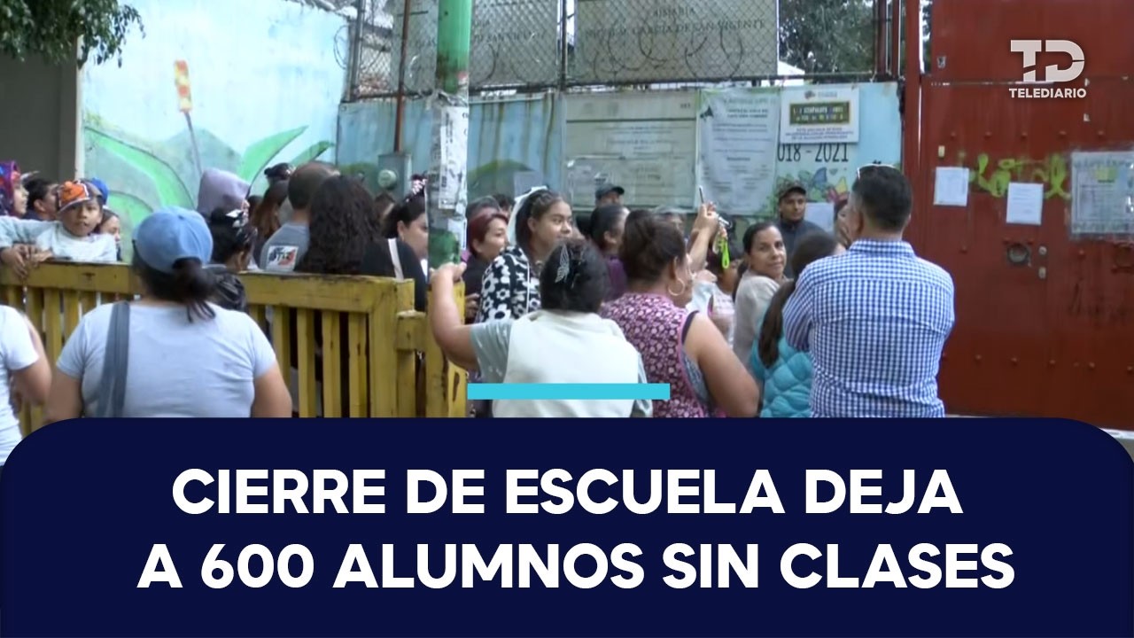 Cierran primaria en Iztapalapa y dejan a casi 600 alumnos sin clases presenciales