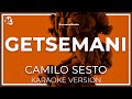 Getsemani - Camilo Sesto -  LETRA (INSTRUMENTAL KARAOKE) ISRC: ES54I0323115
