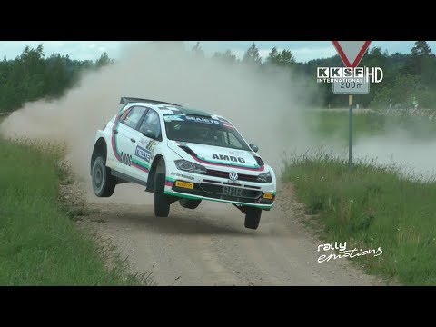 FIA ERC Rally Liepāja 2019 | Tricky Jump, Top guys, Crash