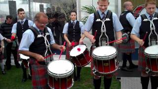 House of Edgar Shotts & Dykehead Caledonia Pipe Band Drum Salute - World Championships 2010