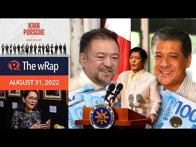 Lagdameo, Robles, Lo among Marcos’ top campaign donors | Evening wRap