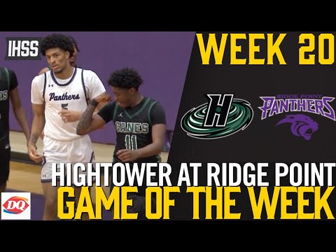 Ridge Point vs. Hightower Game Highlights - Intense Houston Hoops Rivalry!