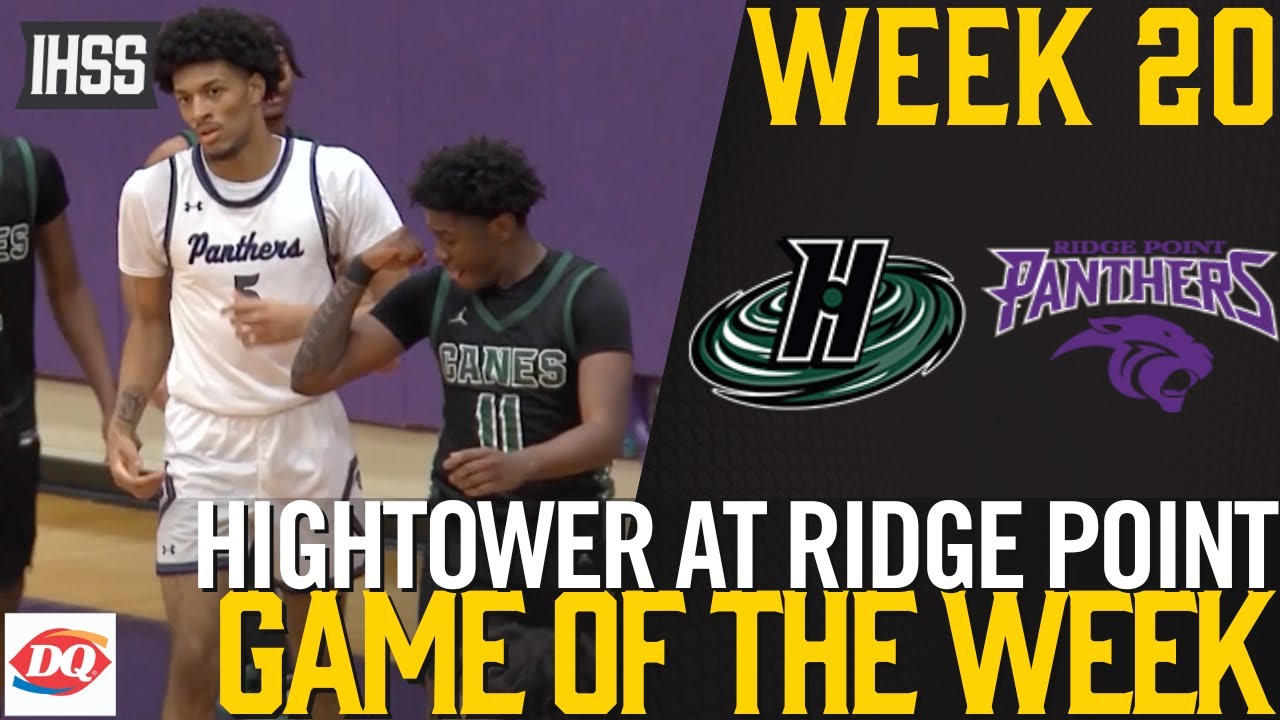 Ridge Point vs. Hightower Game Highlights - Intense Houston Hoops Rivalry!
