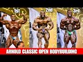 2025 Arnold classic Open Bodybuilding | First Call Out Derek Lunsford vs Samson Dauda