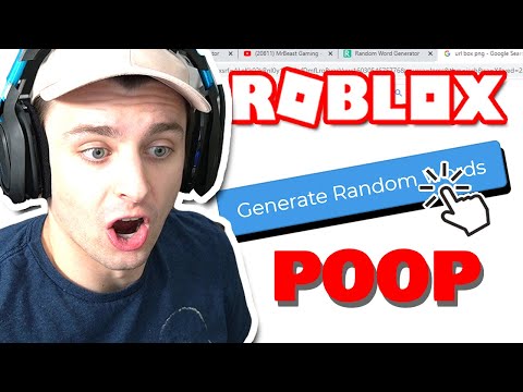 I Let a RANDOM WORD GENERATOR Choose What Roblox Game I Play... - YouTube