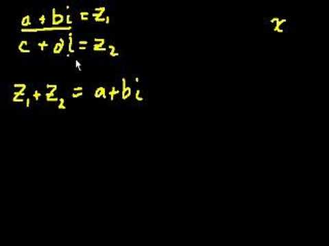Complex Numbers Part 1