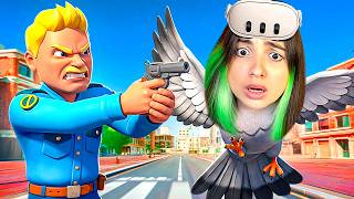 VIREI UM PASSARO POR 14 MINUTOS MAS... EM REALIDADE VIRTUAL.