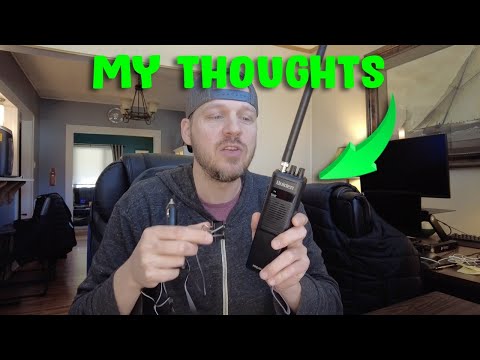 Uniden PRO401HH Handheld CB Radio Review PLUS TRICK FOR BETTER RECEPTION!