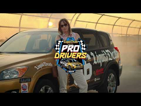 Become a Pro Driver for Liquid Death, the Official Iced Tea of NASCAR