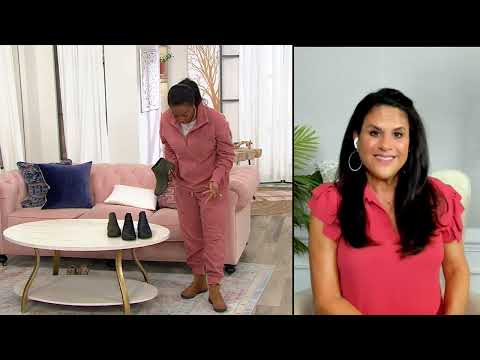 Clarks Collection Leather Ankle Boot - Caroline Derby on QVC