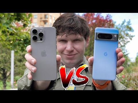 iPhone 15 Pro Max VS Pixel 8 Pro's INSANE CAMERA!