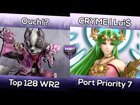 Ouch!? (Wolf) vs CRYME | Lui$ (Palutena) - Port Priority 7 Top 128 Winners Round 2