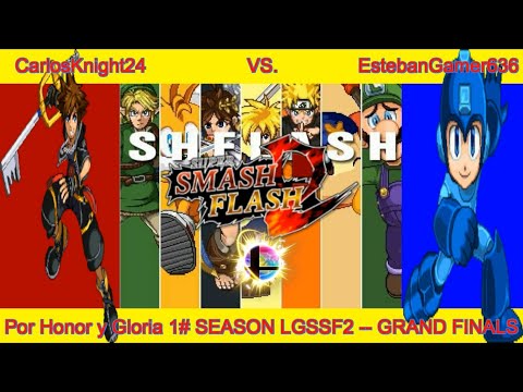 Por Honor y Gloria 1# Season LGSSF2 GRAND FINALS -- CarlosKnight (Sora) vs. EstebanGamer (Mega Man)