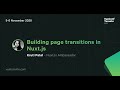 Building Page Transitions In Nuxt Js Kruti Patel