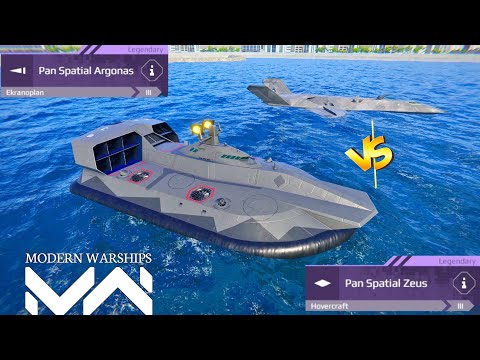Pan Spatial Zeus Vs Pan Spatial Argonas | Modern Warships