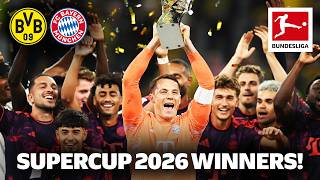 FC BAYERN Win First Title of the Season! | Supercup 2026