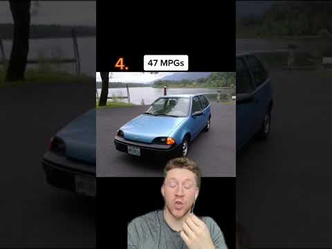 Cars with the best MPGs Ever! #shorts