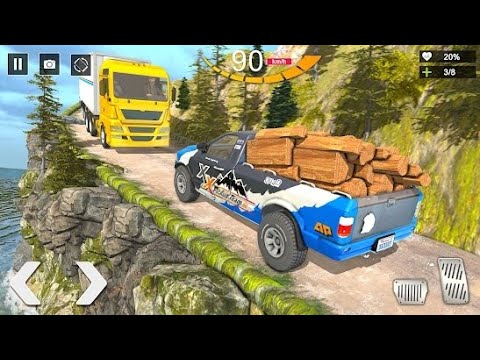 Jeep Cargo Driving Simulator | Offroad Delivery Adventure