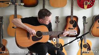 Video thumbnail for Folkway Music - 1965 Martin D12-20. Demo by Jason Fowler by Folkway Music