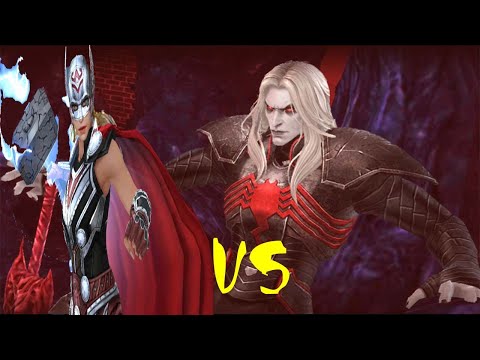THOR (JANE FOSTER) VS KNULL | JANE FOSTER WBL | MARVEL FUTURE FIGHT