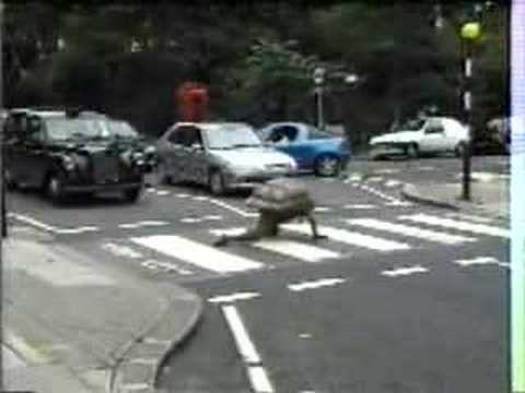 Trigger Happy TV - Tortoise & Rabbit at a Zebra Crossing