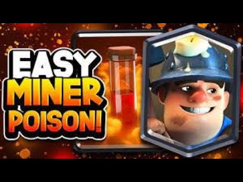 Miner Poison Deck ile Maçlar- Clash Royale