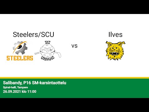 Salibandy, P16 SM-karsintaottelu Steelers/SCU - Ilves
