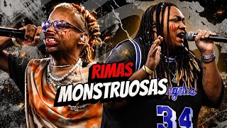Rimas MONSTRUOSAS nas batalhas!! 💥