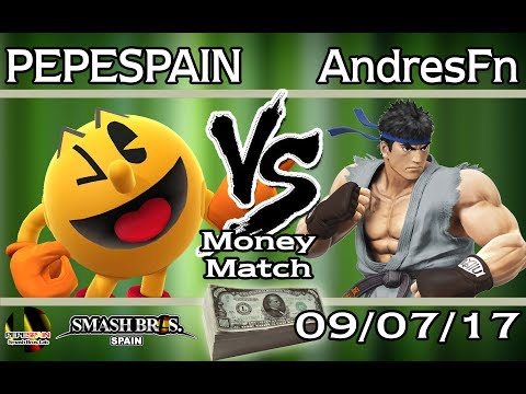 [Money Match] PEPESPAIN (PAC-MAN) vs AndresFn (Ryu) - Bo5