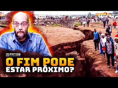 A África está se dividindo ao meio! O fim do continente está prestes a acontecer?