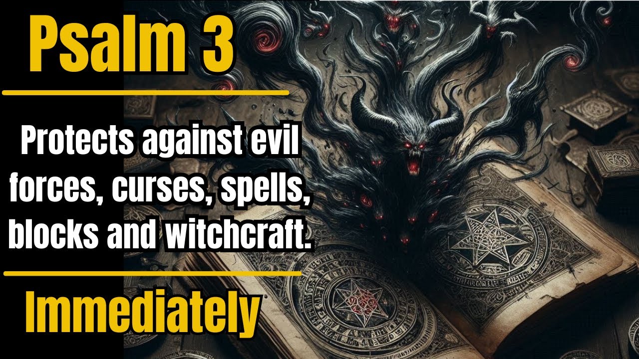THE POWER OF PSALM 3: TO AWAY ENEMIES, ENVY, CURSES, WITCHCRAFT.